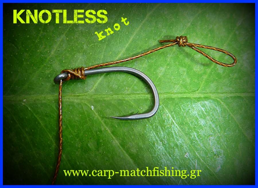 Ο κόμπος Knotless knot/knotless knot (κόμπος χωρίς κόμπο)