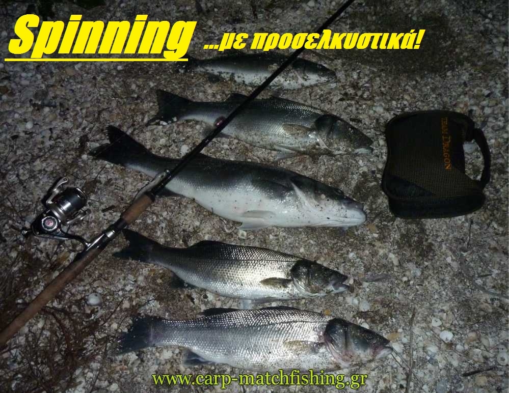 Spinning:Ψαρεύοντας λαβράκια με σιλικονούχα δολώματα και … εξειδικευμένα προσελκυστικά!